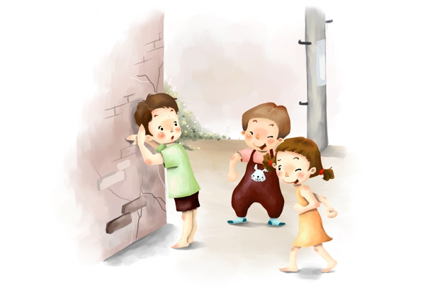 韩国儿童插画2图片