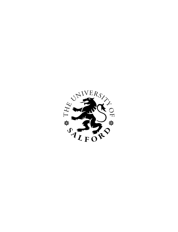 TheUniversityOfSalfordlogo設計欣賞TheUniversityOfSalford大學體育隊LOGO下載標志設計欣賞