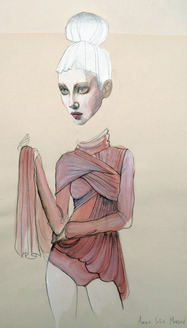 位圖插畫時尚插畫人物插畫時尚插畫免費素材