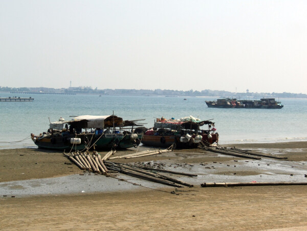 湛江渔船图片