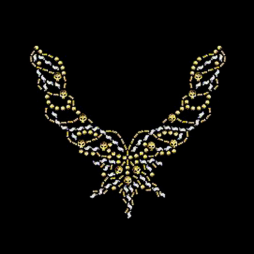 燙鉆領(lǐng)邊免費(fèi)素材