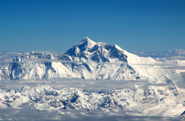 珠峰全景图图片