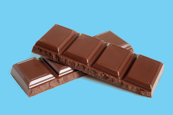 巧克力块美食图片