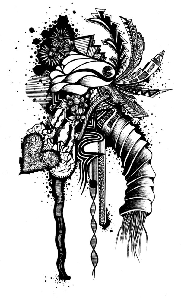 位圖插畫插畫師mymutas抽象免費素材