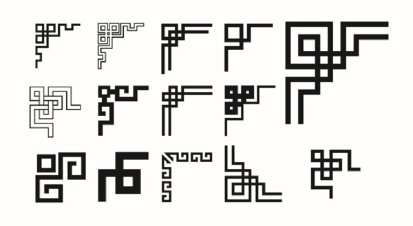 回字紋圖片