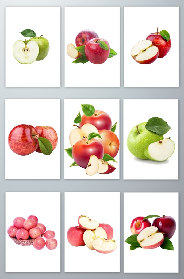 水果苹果矢量素材