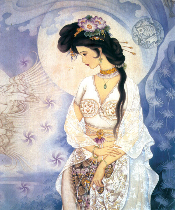 古代美女圖圖片