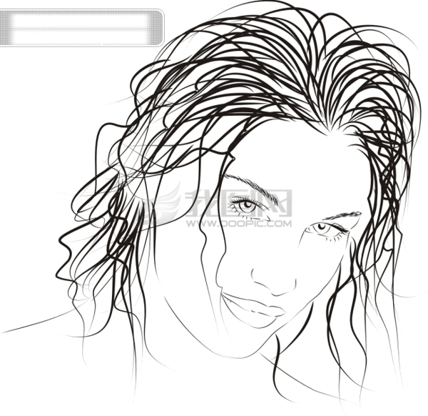 人物線條描述8