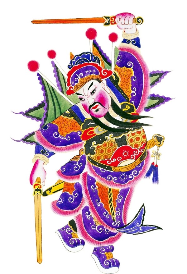 中國風年畫圖片