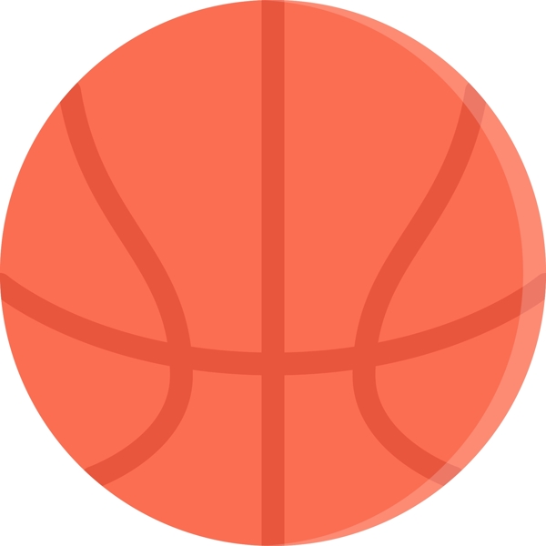 篮球UI标识标志