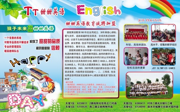 英語(yǔ)展板圖片