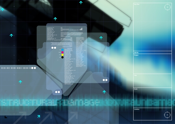数码游戏背景设计psd分层素材科技空间