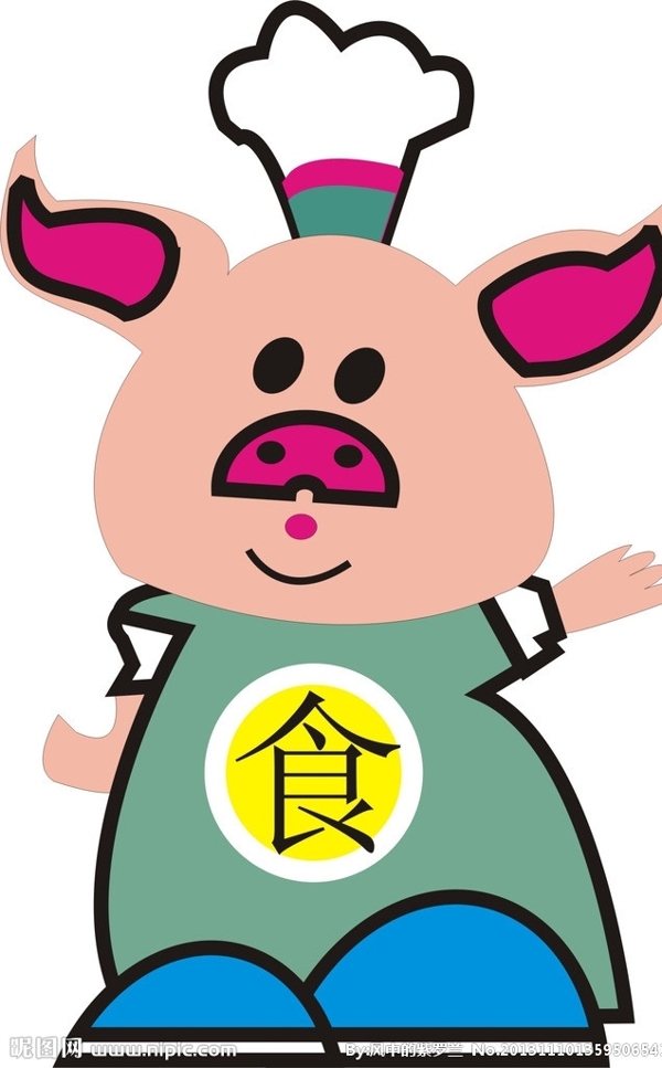 卡通豬圖片