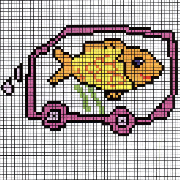 毛衫圖案動(dòng)物小魚魚缸毛衣免費(fèi)素材