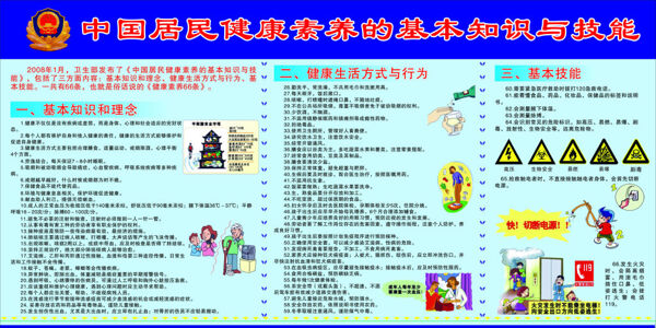 公安局公民健康基本知識及技能