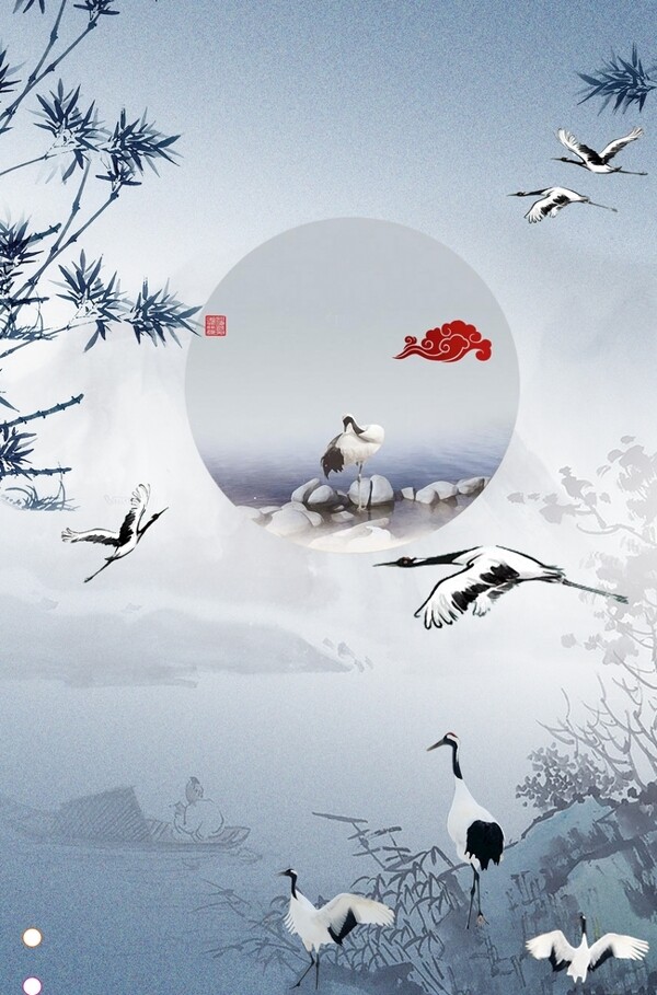 中國風(fēng)背景