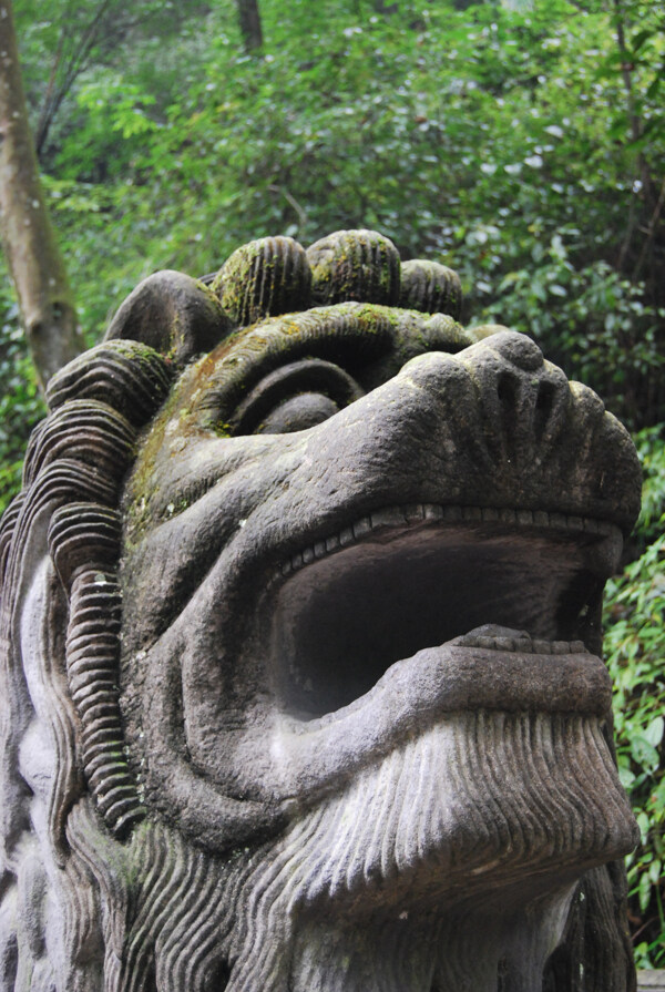 獅子頭像