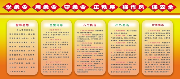 部隊(duì)展板圖片