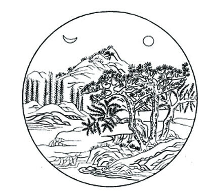 古典紋樣風(fēng)景