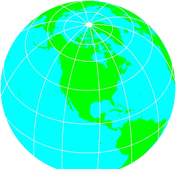 地球表面地球经纬线图片