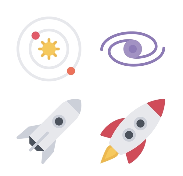 空间科学精美icon图标