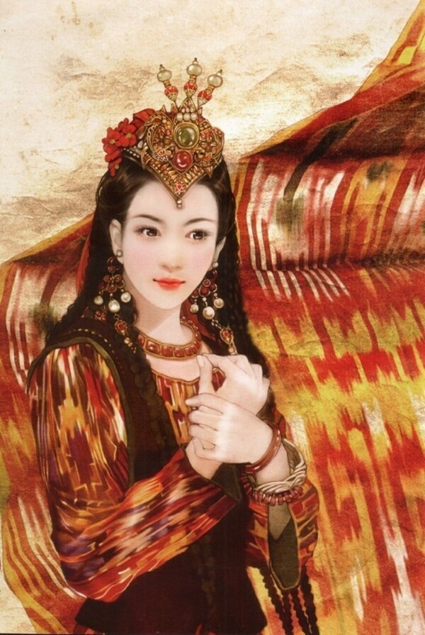 中華五十六個民族唯美