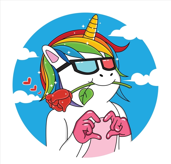 彩虹獨角獸