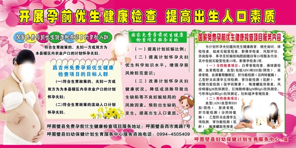 開展孕前檢查