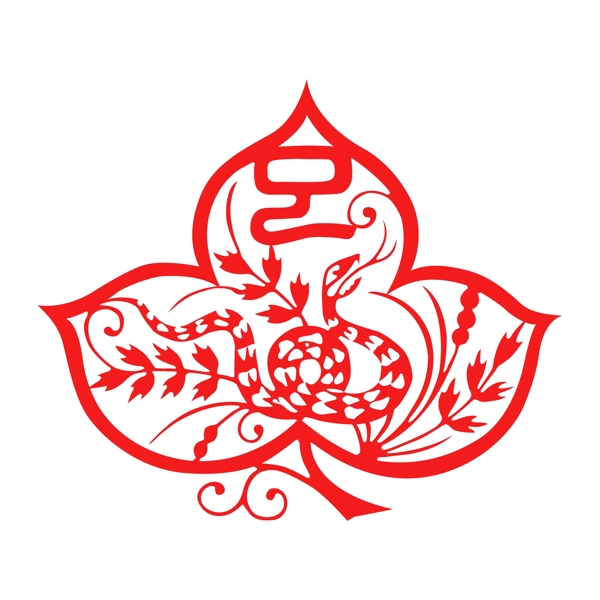 矢量圖風(fēng)格中國風(fēng)民族風(fēng)剪紙免費(fèi)素材