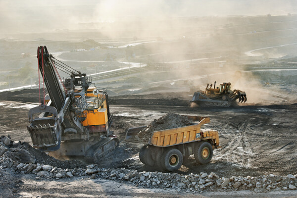 煤炭工业摄影图片