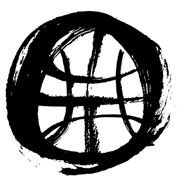 毛筆涂鴉圈