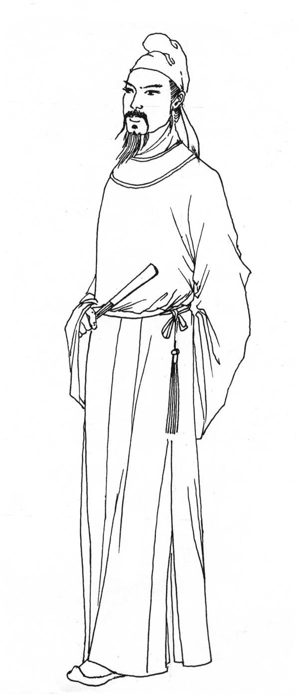 人物白描圖片