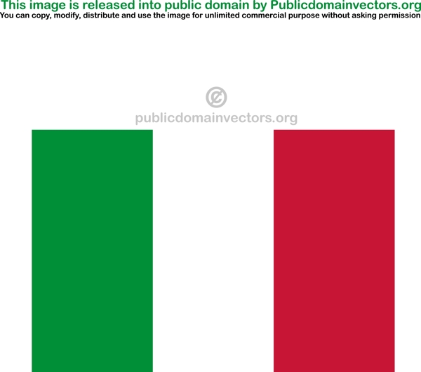 意大利矢量标志