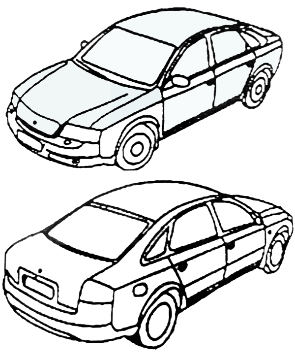 車子簡筆畫
