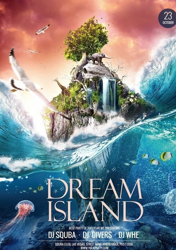 梦幻岛海报图片