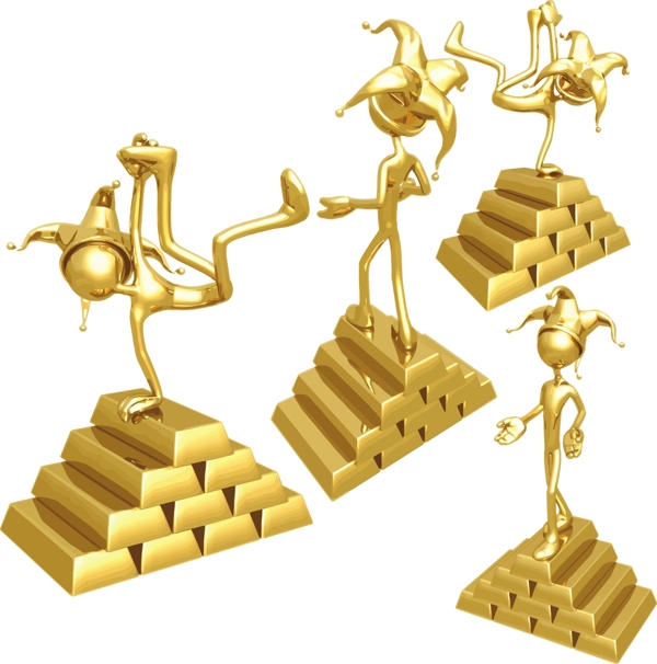 金磚矢量素材