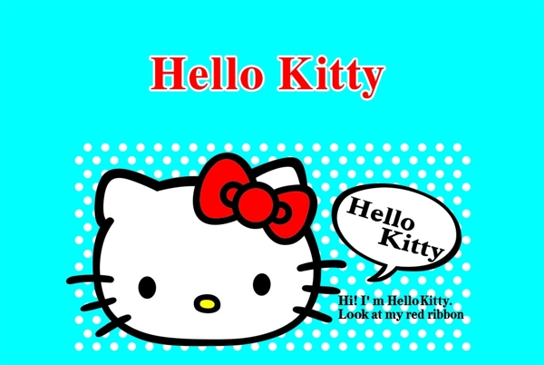 卡通Kitty貓圖片