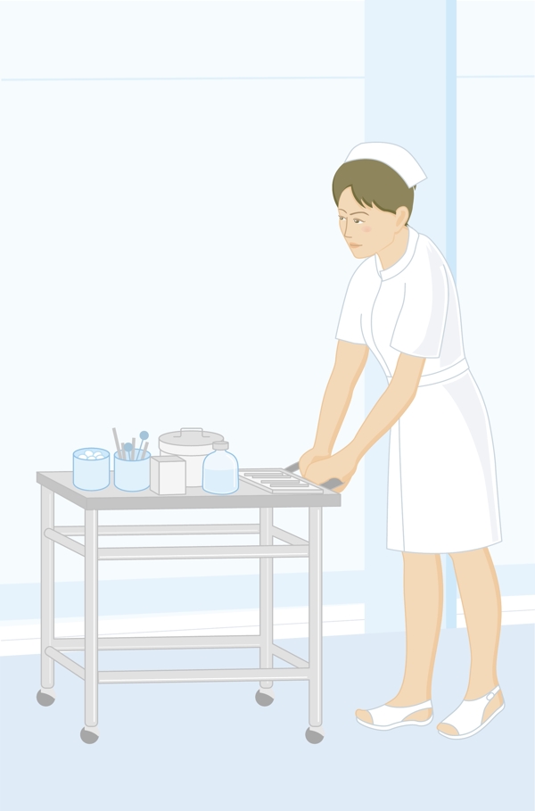 醫(yī)療人員7向量