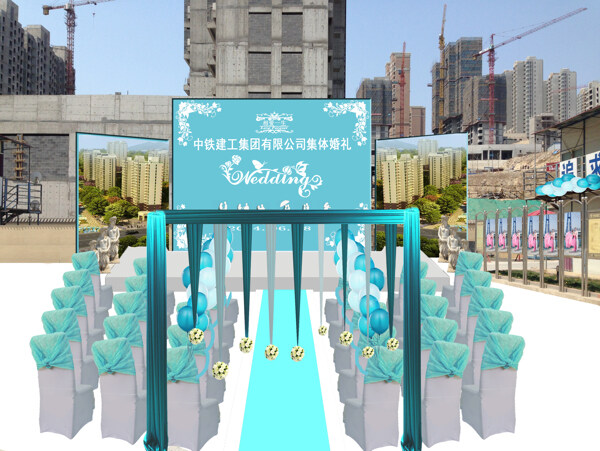婚禮現(xiàn)場效果圖圖片