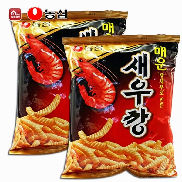 韩国农心辣味鲜虾条