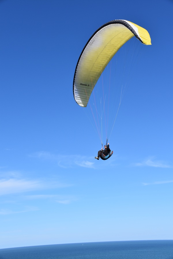 天空滑翔伞