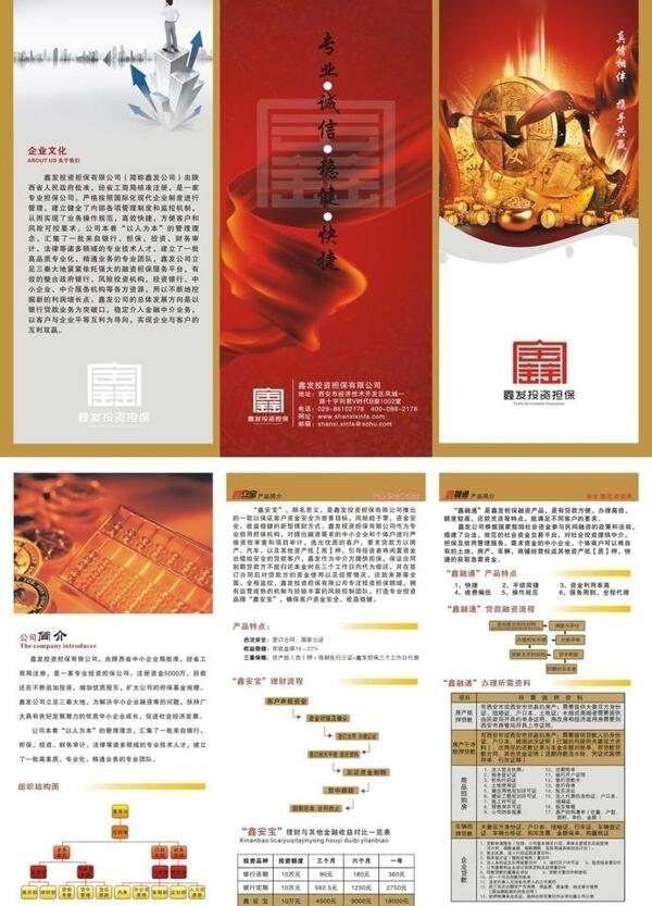 鑫發(fā)三折頁圖片