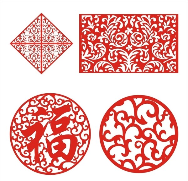 花紋邊框