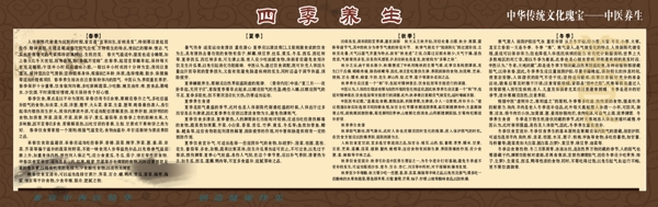 四季養(yǎng)生圖片