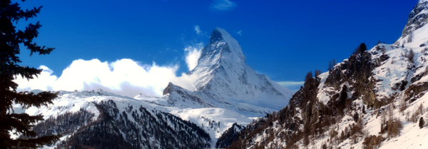 阿尔卑斯山马特洪峰美景图片