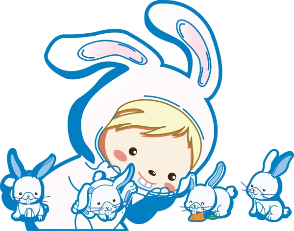 小兔子圖片
