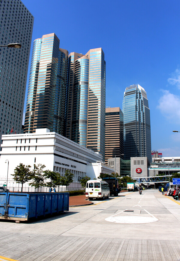 香港中环大厦高楼