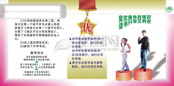 計(jì)劃生育展板