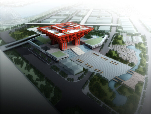 上海世博会会馆效果图图片