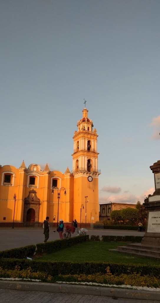 教堂乔卢拉墨西哥普埃布拉